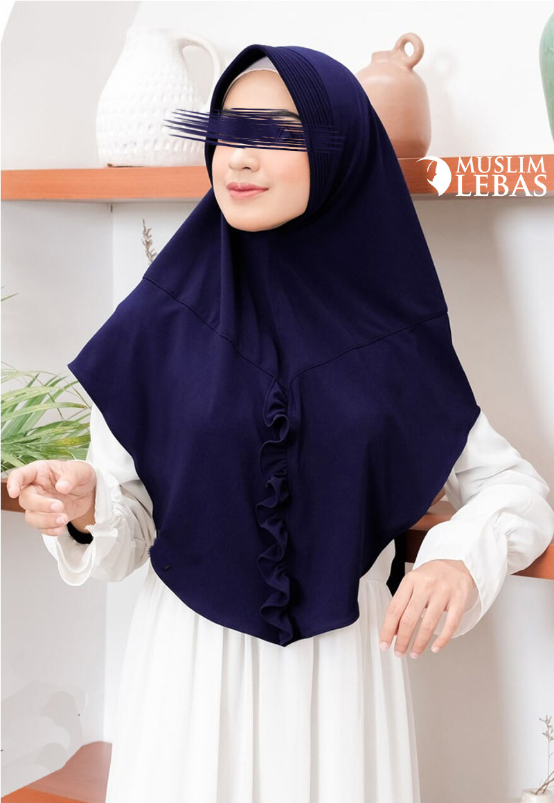 ইন্দোনেশিয়ান স্টাইল হিজাব (Deep Purple) Indonesian Style Hijab Deep Purple